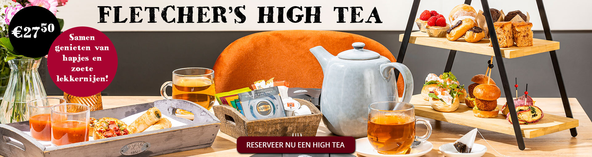 Fletcher High Tea Menu